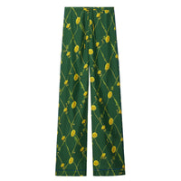 Pantalon pyjama en soie à imprimé pissenlits - Ivy