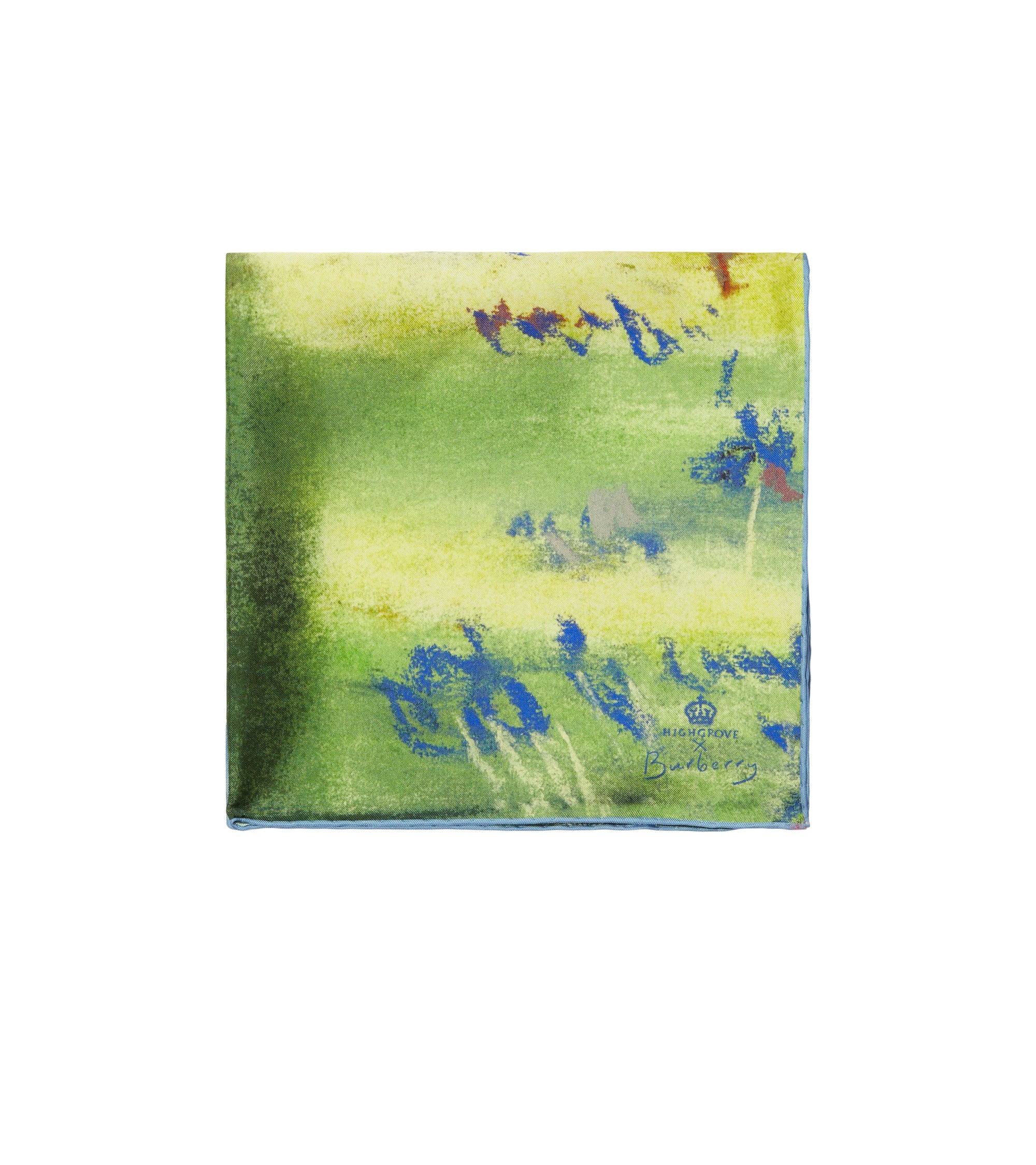 Foulard Highgrove Summer en soie - Multicolor