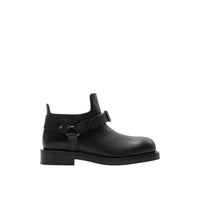 Bottines Saddle en cuir - Black