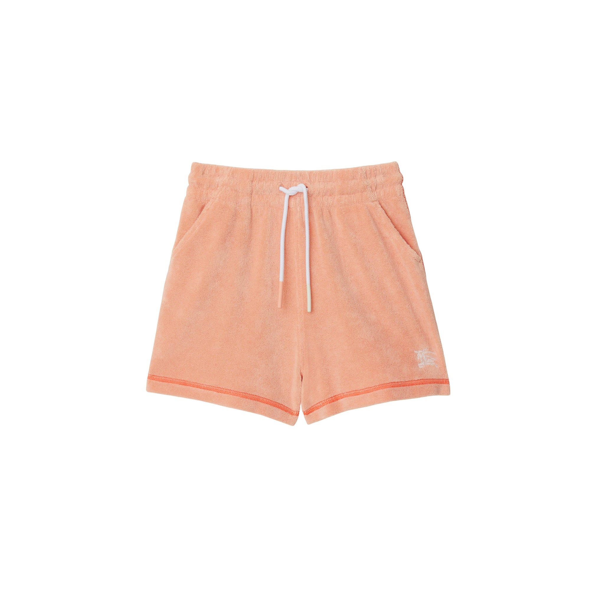 Short en coton éponge mélangé - Dusky Coral
