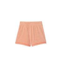 Short en coton éponge mélangé - Dusky Coral