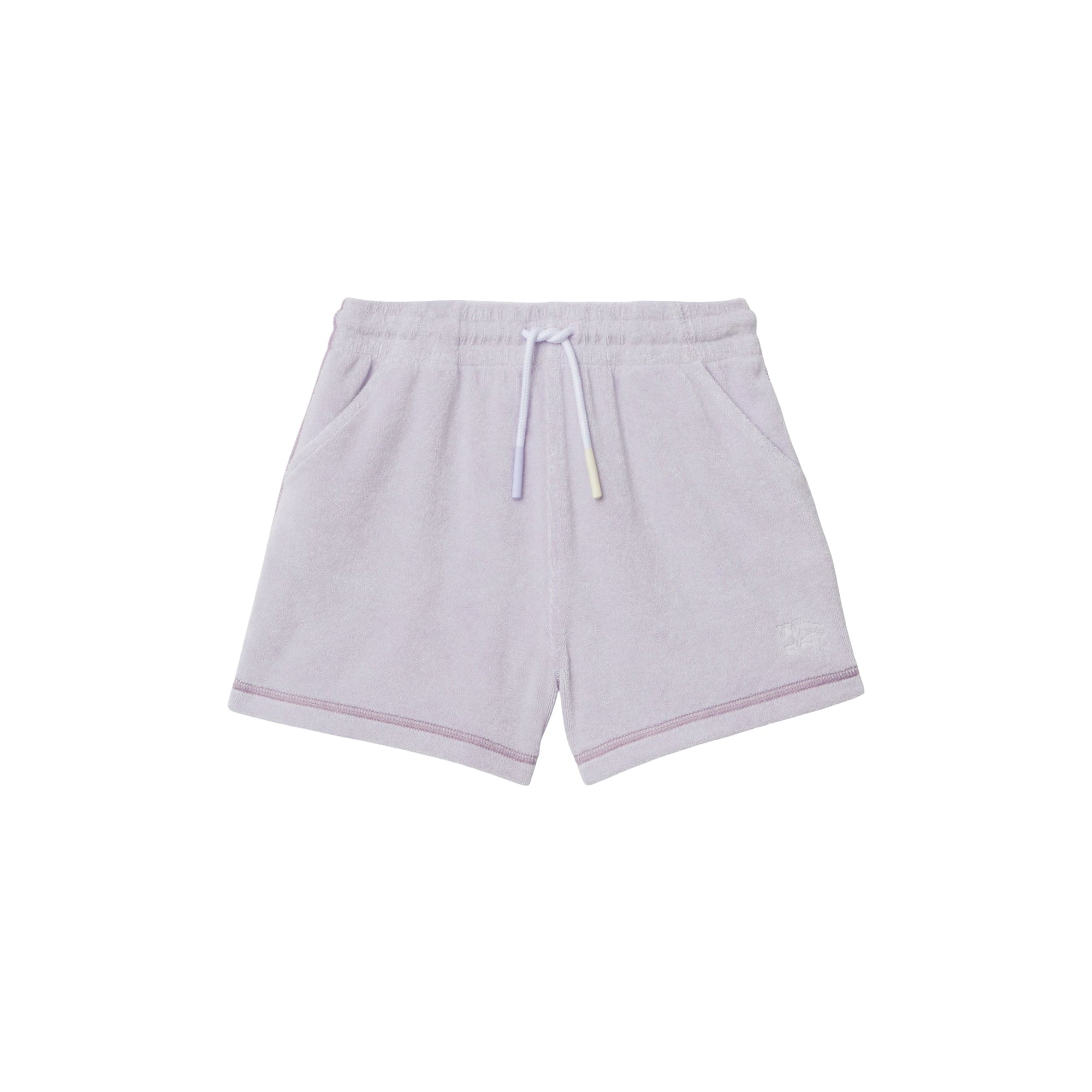 Short en coton éponge mélangé - Muted Lilac