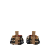 Coffret deux pièces en molleton à motif check - Archive Beige Check