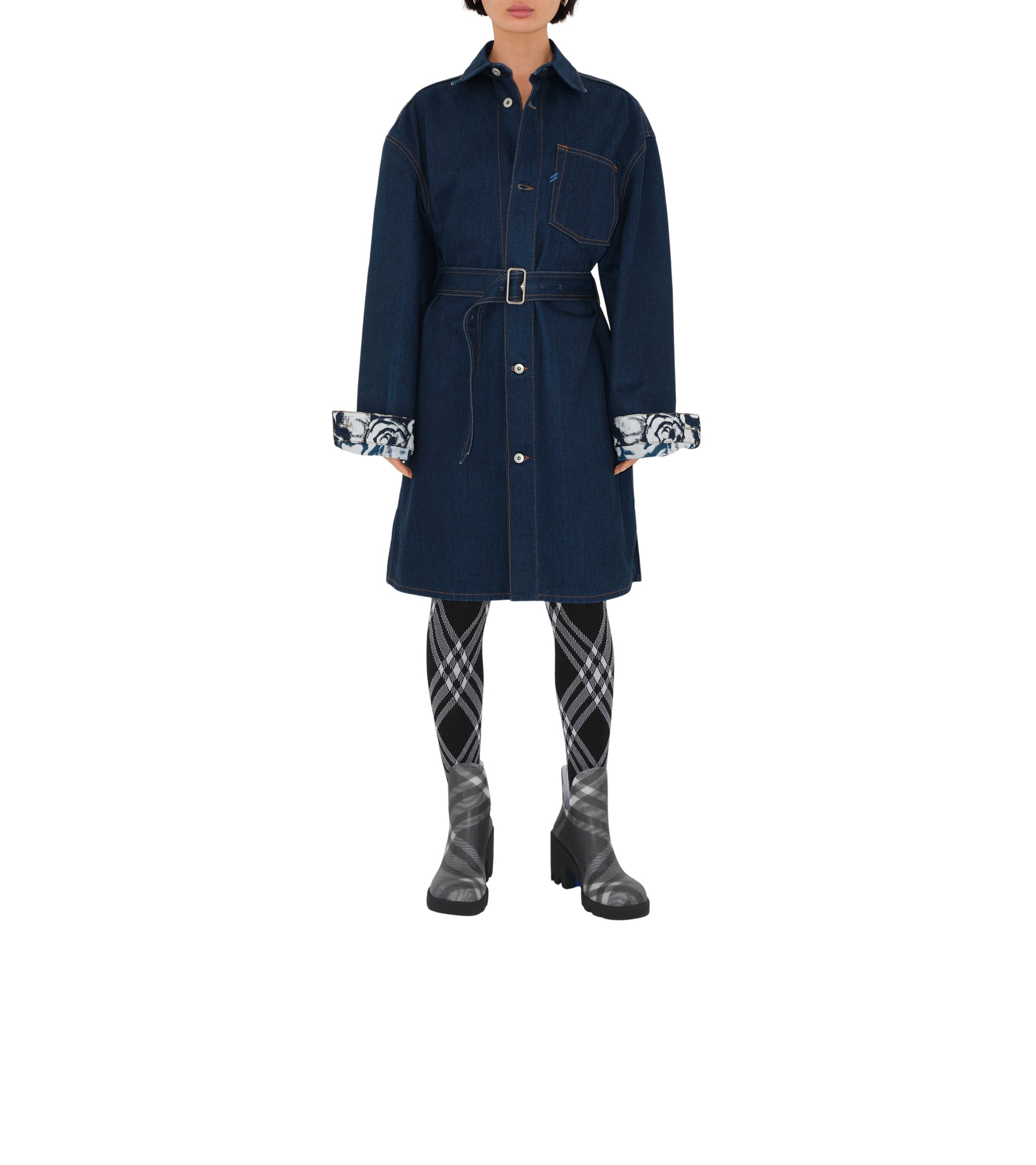 Bottines Marsh à talon - Black Check