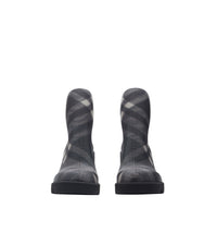 Bottines Marsh à talon - Black Check