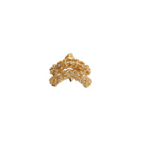 Bague en forme d'épines - Gold & Clear
