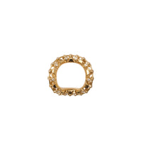 Bague en forme d'épines - Gold & Clear