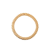 Collier chaîne cubaine à épines - Gold
