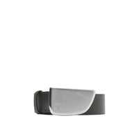 Ceinture Shield en cuir - Coal