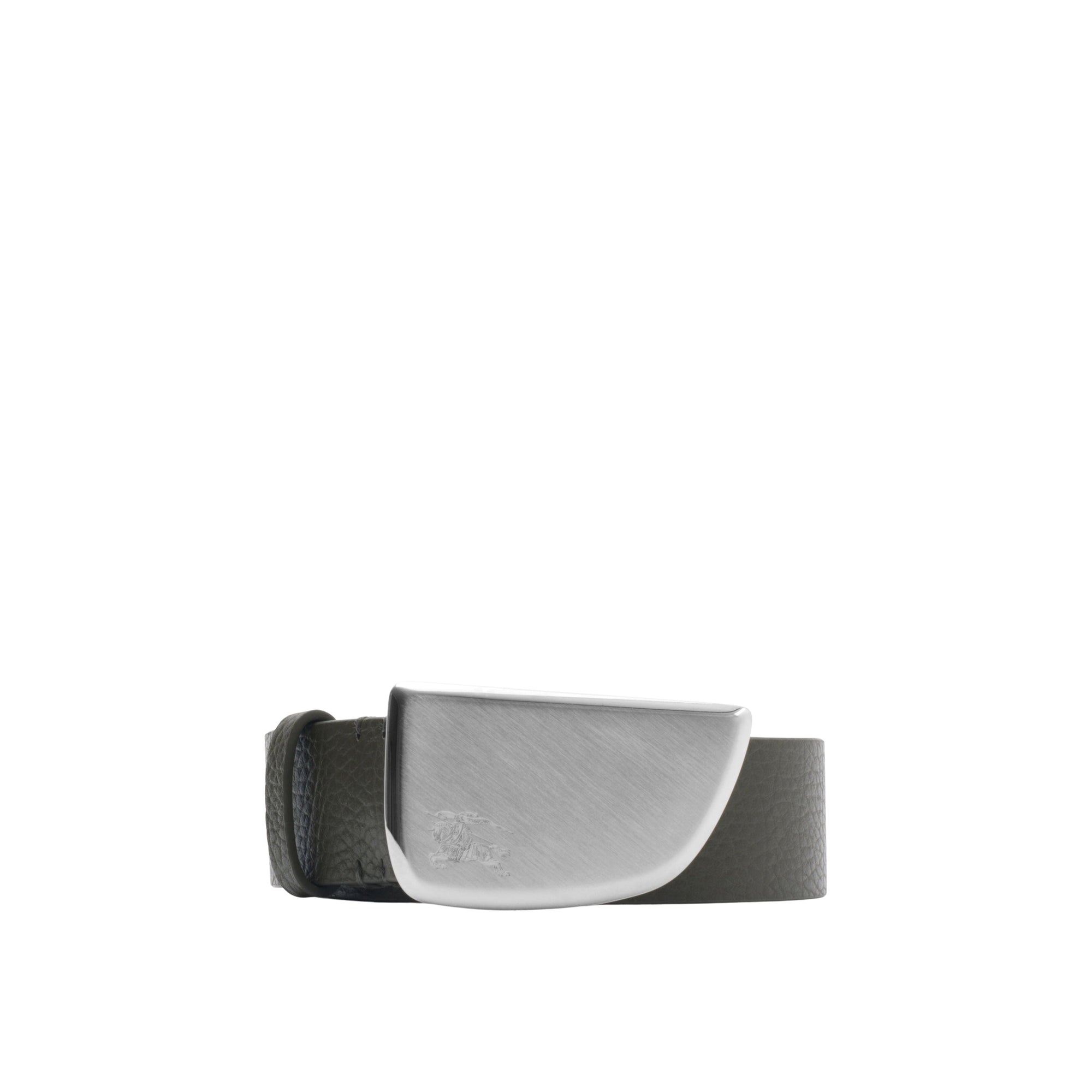 Ceinture Shield en cuir - Coal