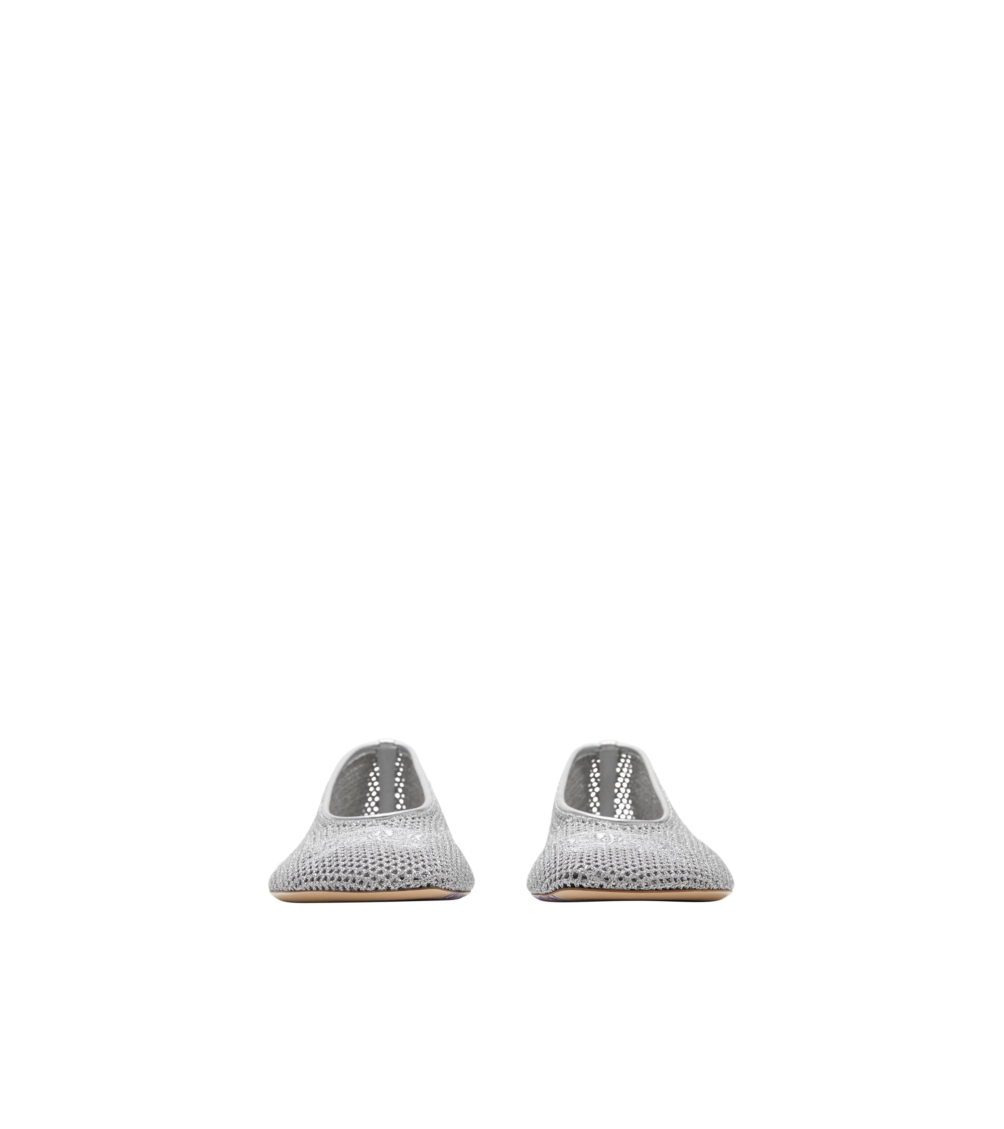 Ballerines en mesh - Silver - 2