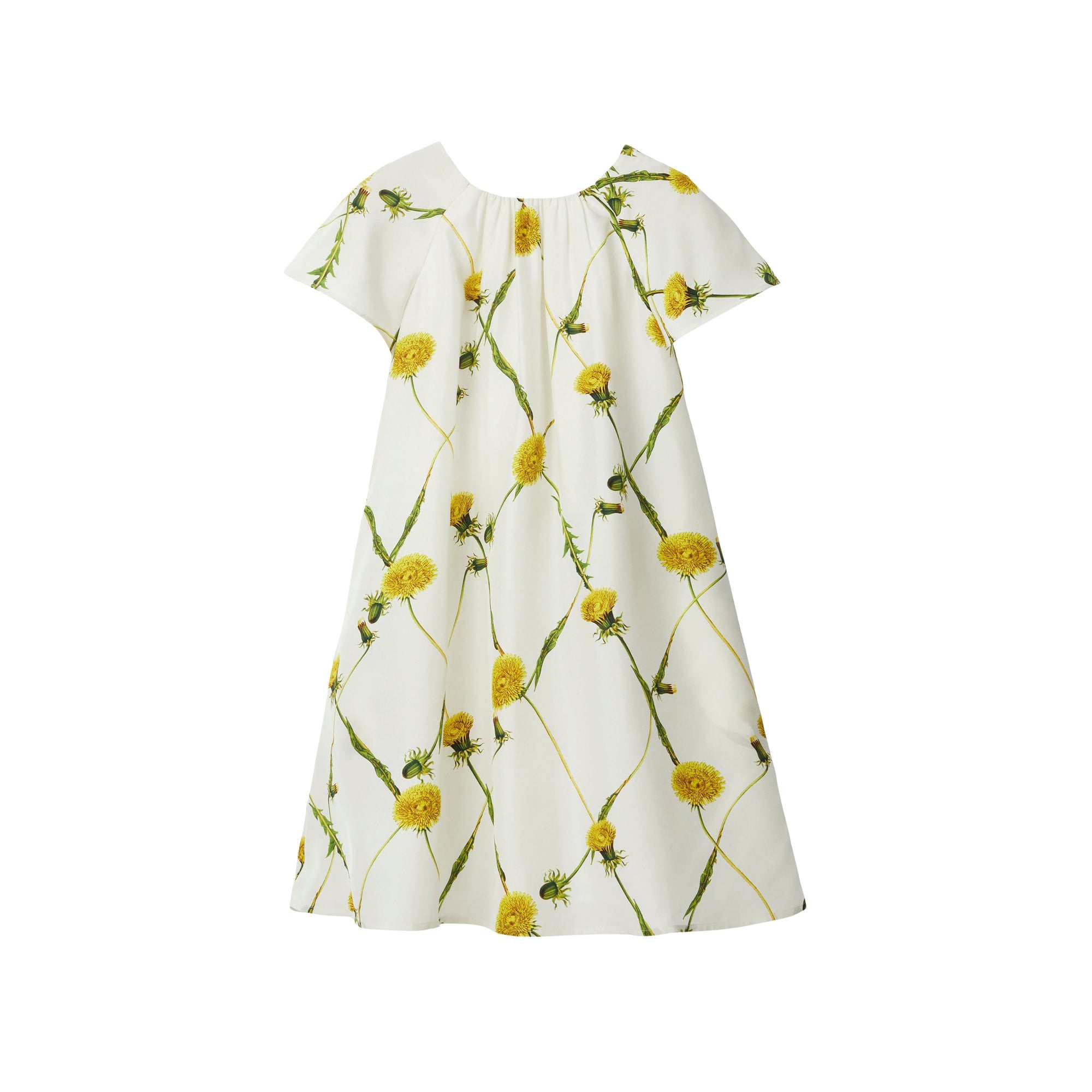 Robe en soie à imprimé pissenlits - Sherbet Pattern