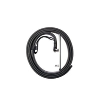 Ceinture fine Shield à motif cavalier en cuir - Slate