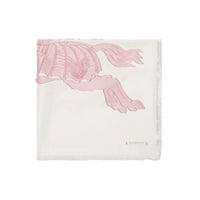 Foulard en soie mélangée à motif cavalier - Cameo