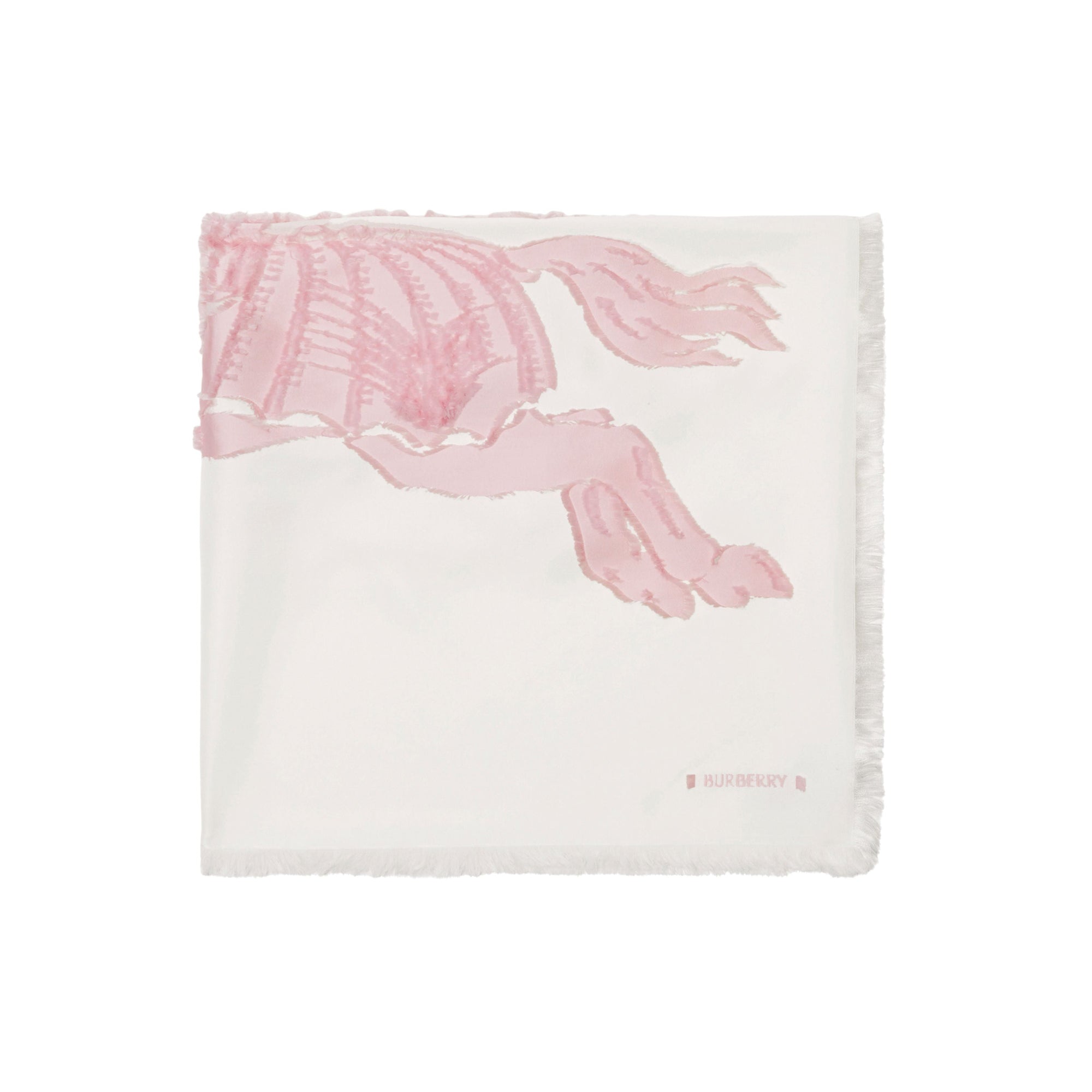 Foulard en soie mélangée à motif cavalier - Cameo