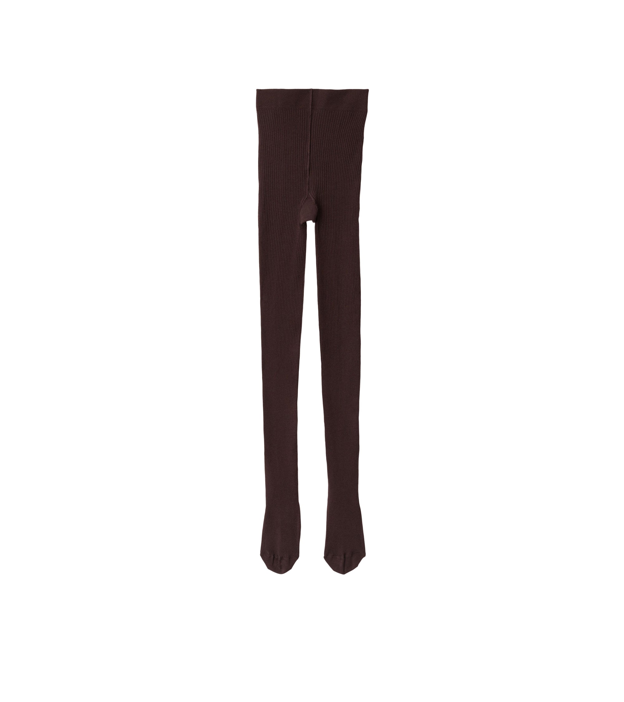 Collants en laine mélangée - Dark Chocolate