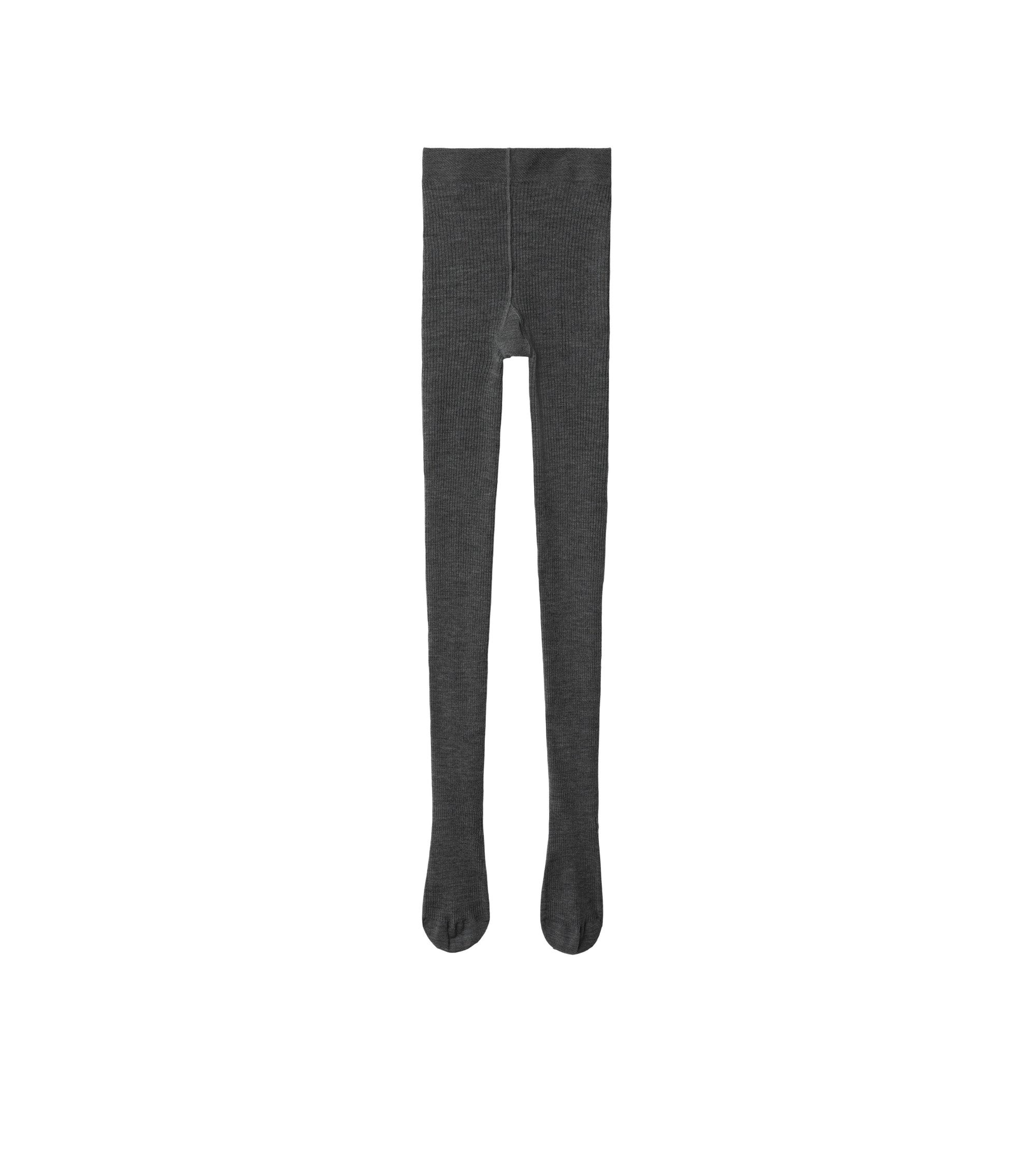 Collants en laine mélangée - Mid Grey