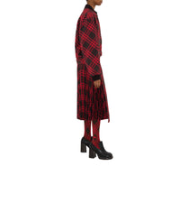 Collants en laine mélangée à motif check - Snug & Pillar