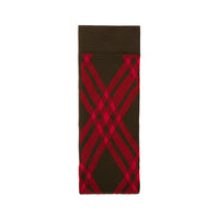 Collants en laine mélangée à motif check - Snug & Pillar