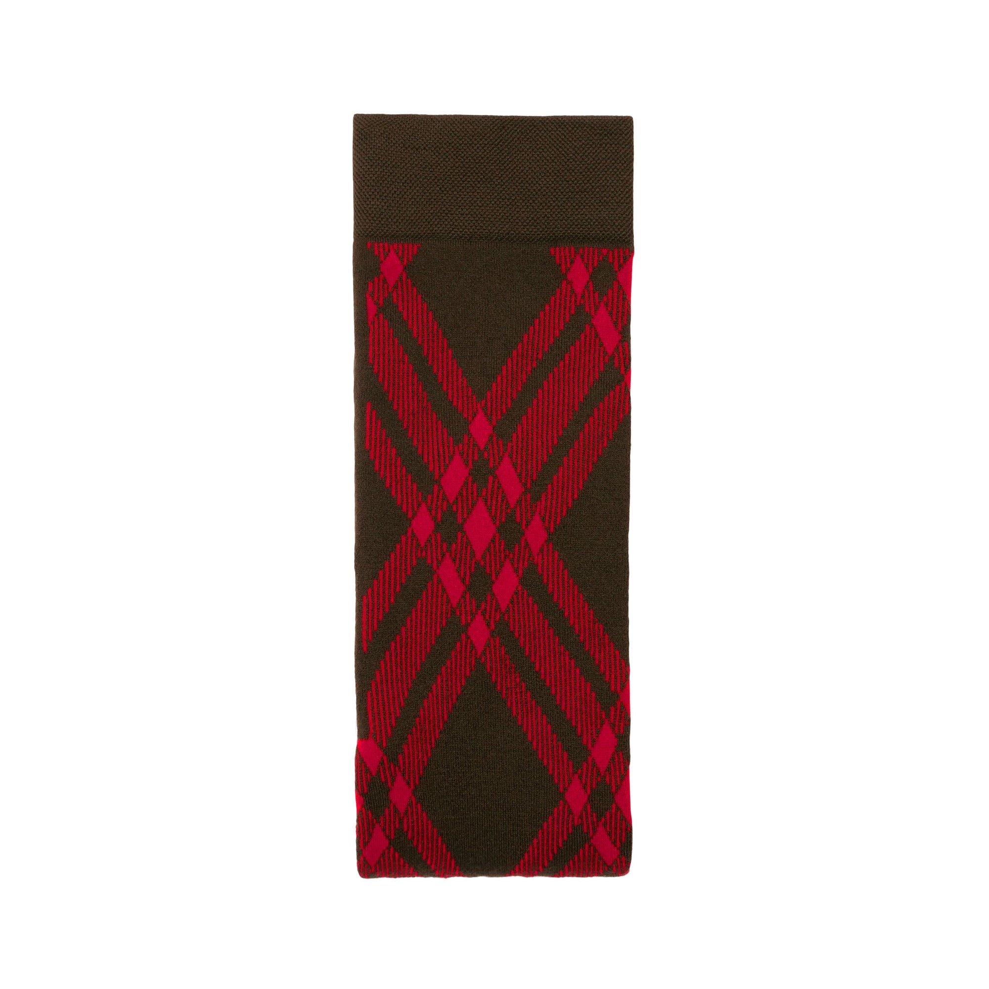 Collants en laine mélangée à motif check - Snug & Pillar