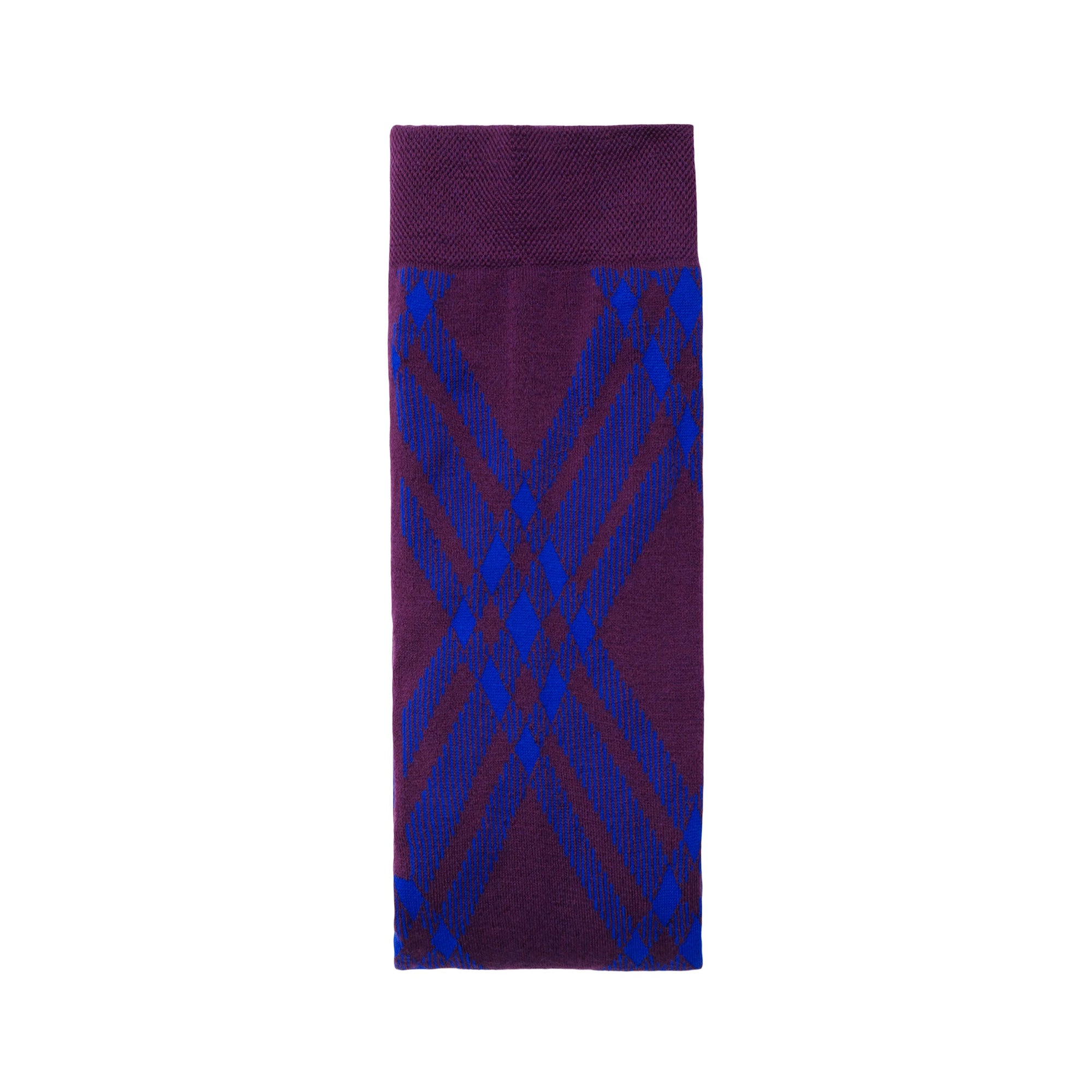 Collants en laine mélangée à motif check - Pansy & Knight