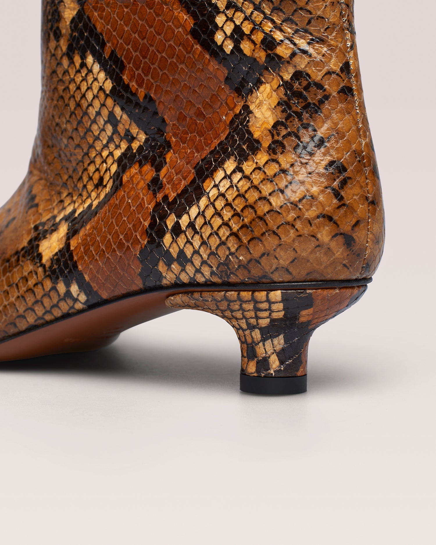 Cuissardes Pippa en cuir - Tan