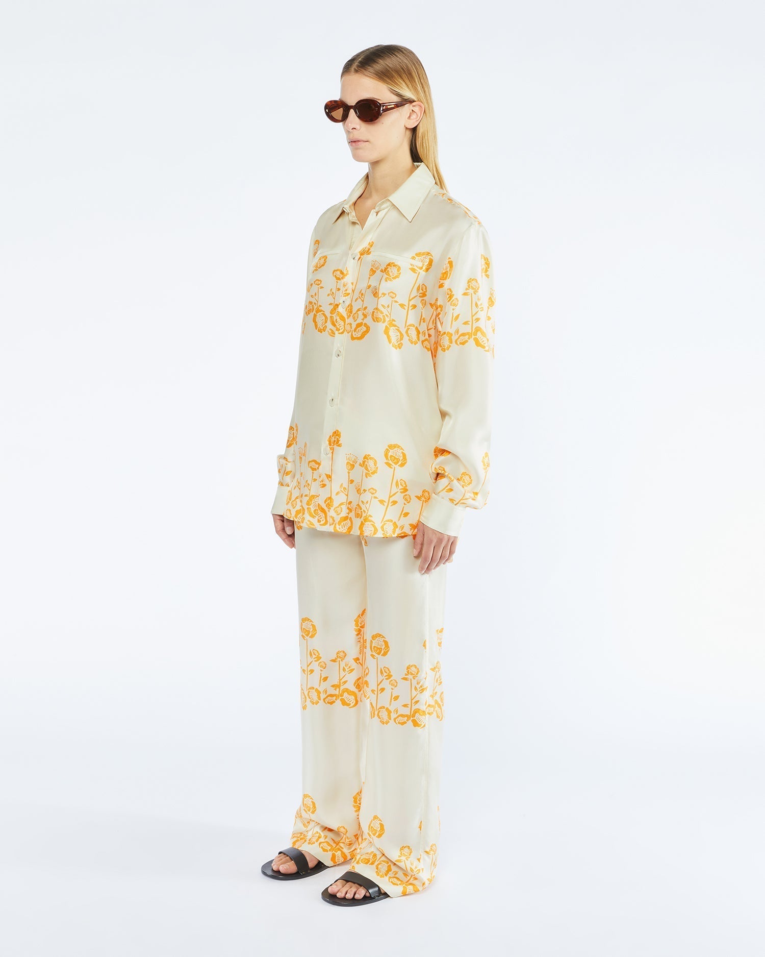 Chemise Sabrin oversize - Vintage Creme