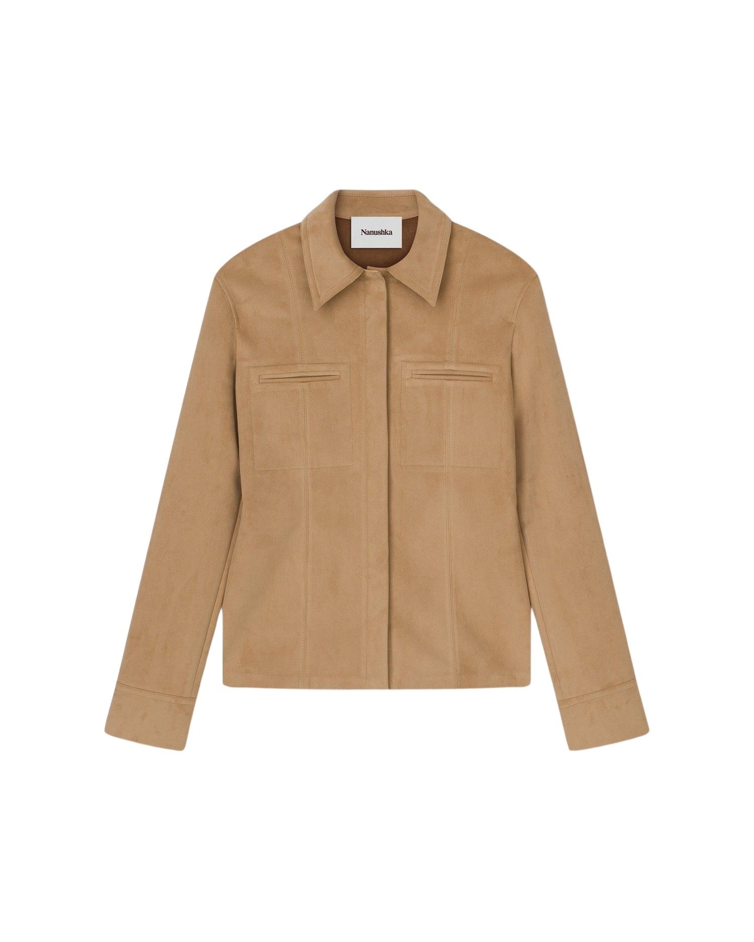 Chemise Enia à double poches - Sand & Brown
