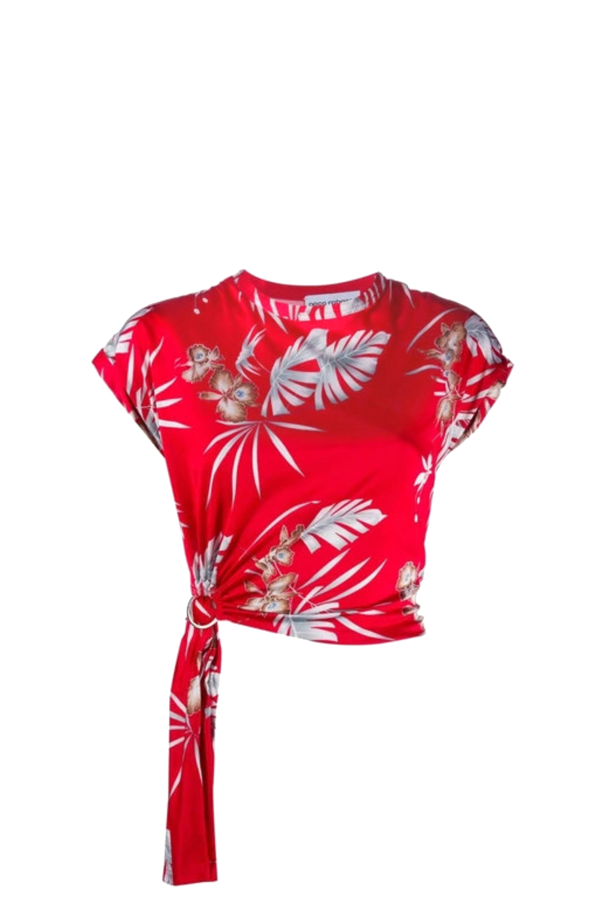 Top noué sur le côté - Red Hawai
