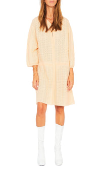 Long cardigan en maille - Rose Clair