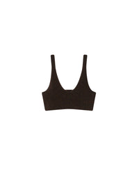 Bralette Zosia en laine - Brown