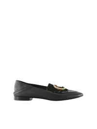 Sandales Chloé C en cuir - Black