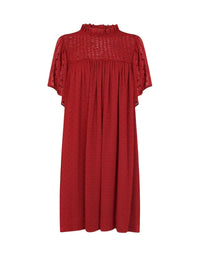 Robe babydoll - Reddish Brown
