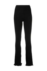 Pantalon ajusté et côtelé - Black
