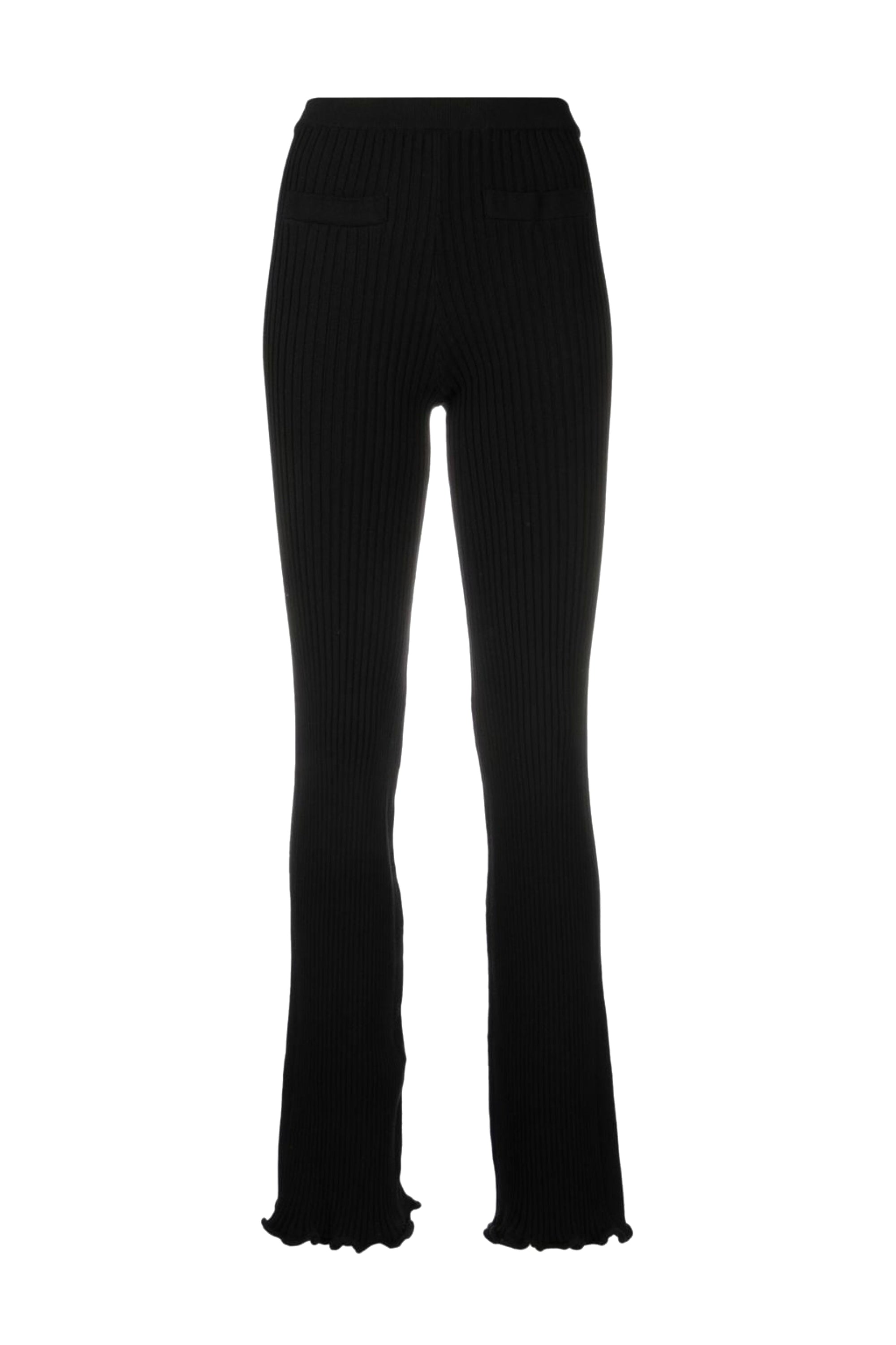 Pantalon ajusté et côtelé - Black