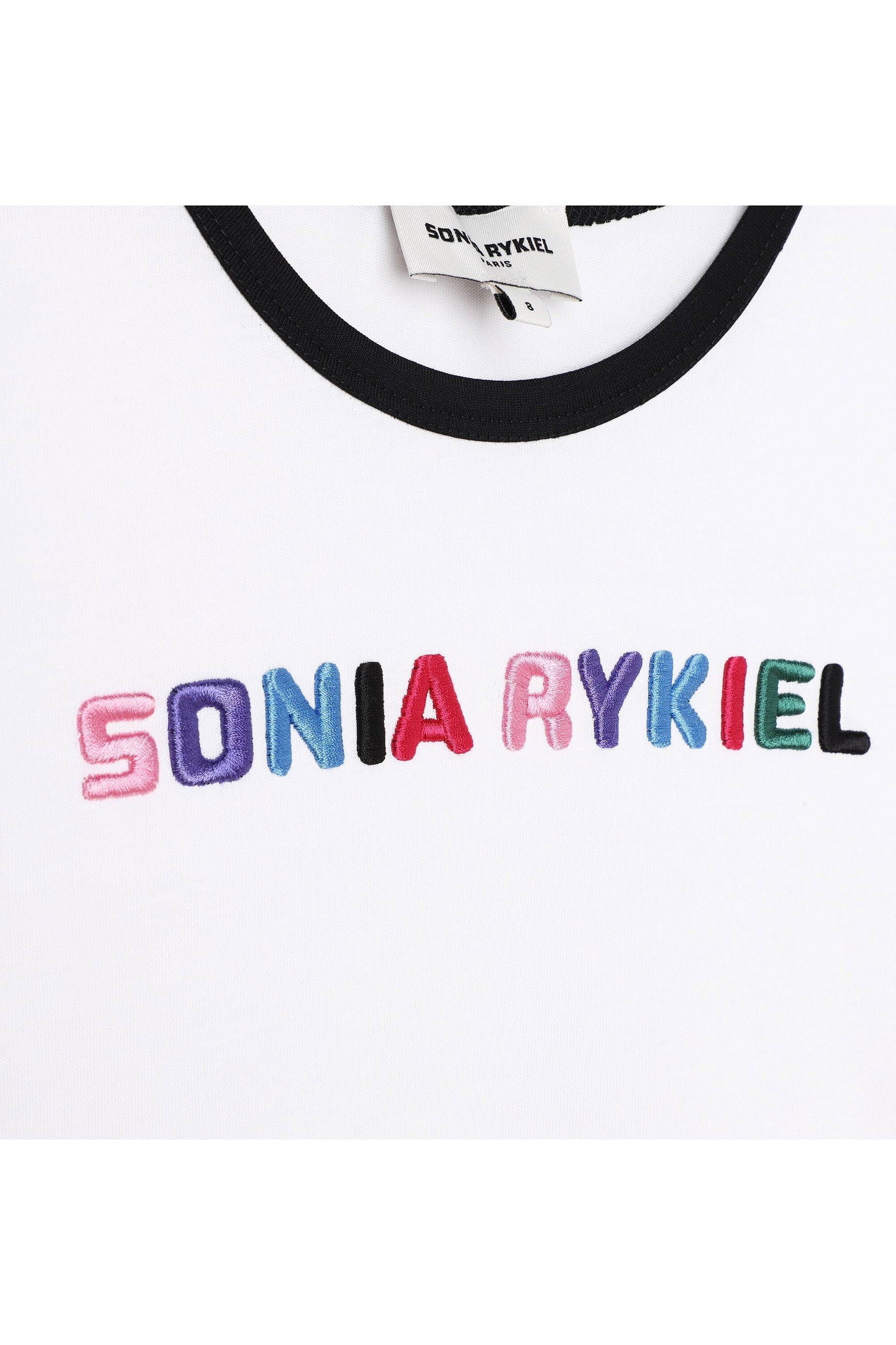 T-shirt à encolure ronde et manches courtes - Blanc