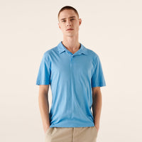 Polo fin décontracté - Blue Lagoon