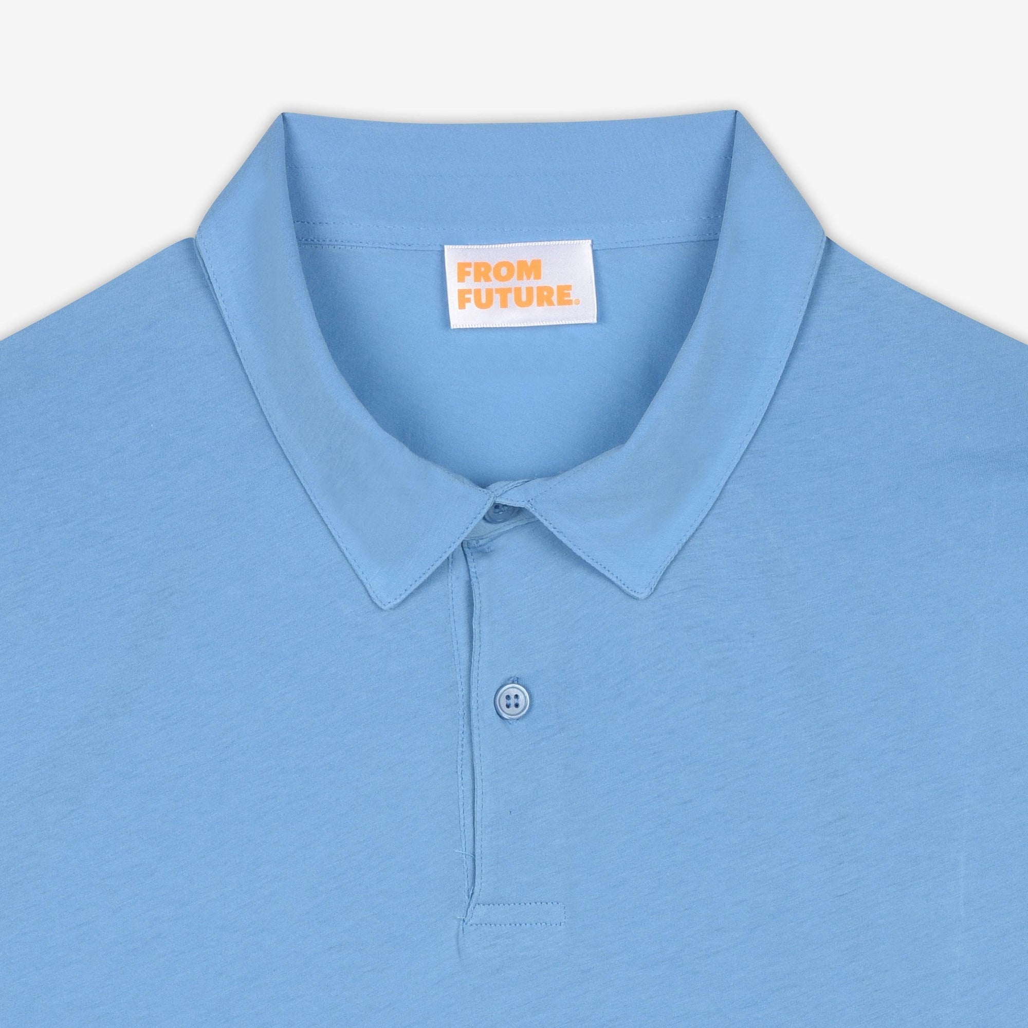 Polo fin décontracté - Blue Lagoon