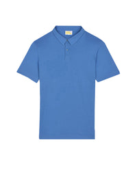 Polo fin décontracté - Denim Blue