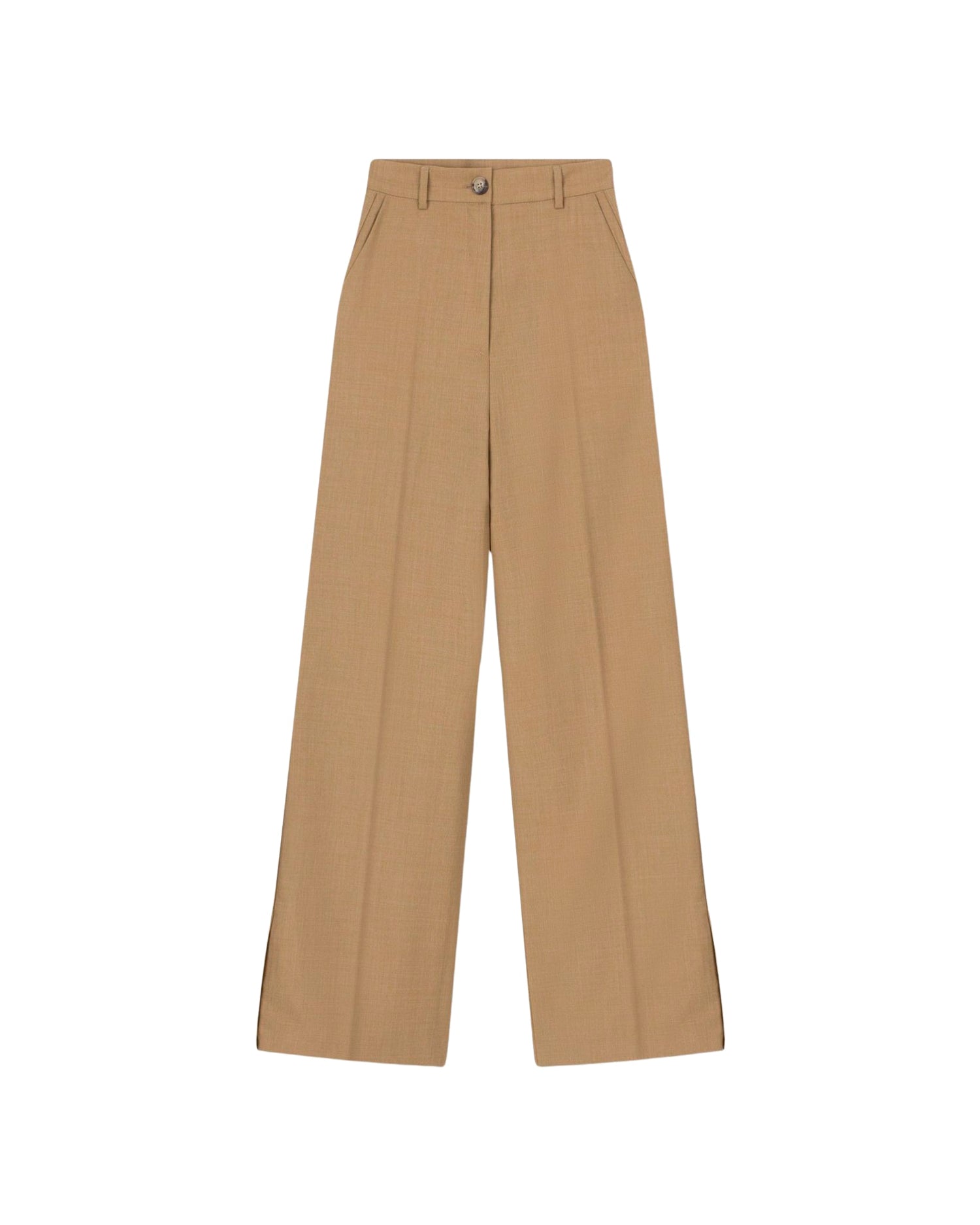 Pantalon droit Bida - Taupe