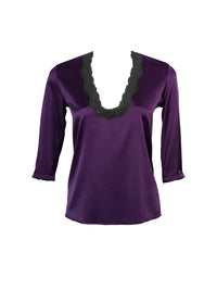 Blouse Les intemporels en soie - Baroko & Noir