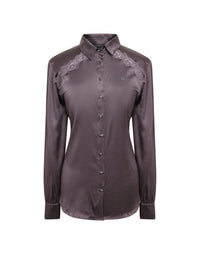 Chemise Les intemporels en soie - Shadow & Orage