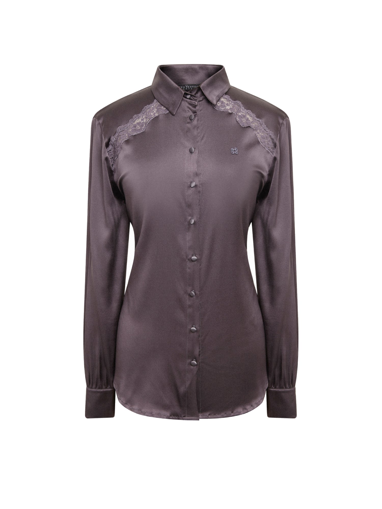 Chemise Les intemporels en soie - Shadow & Orage