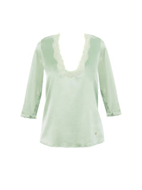 Blouse Les intemporels en soie - Acqua