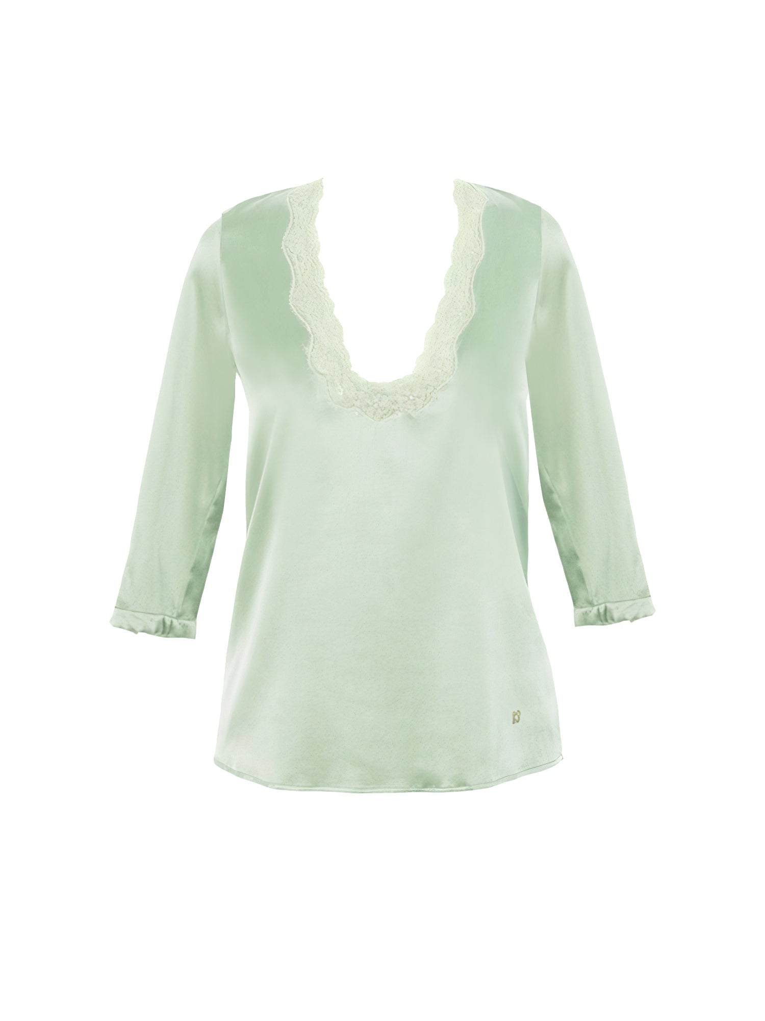 Blouse Les intemporels en soie - Acqua