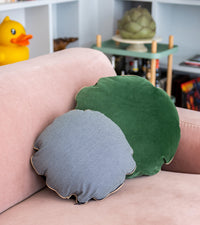Coussin Bomboloni en velours - Vert