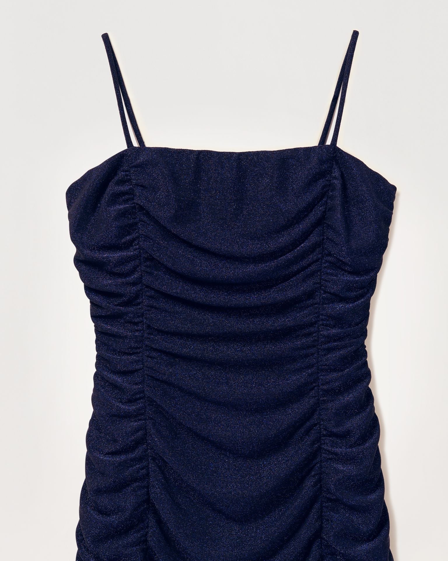 Robe courte Joya métallique - Navy