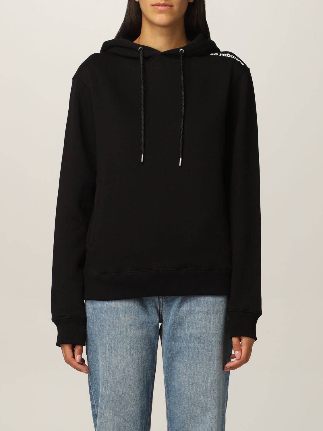 Sweat à capuche Bodyline à cordon - Black
