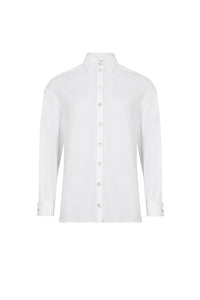 Chemise à boutons Swarovski - Blanc