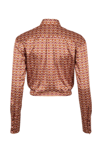 Blouse vintage papyrus - Rose